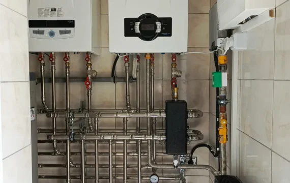 Реконструкция котельной — дом 240 м²