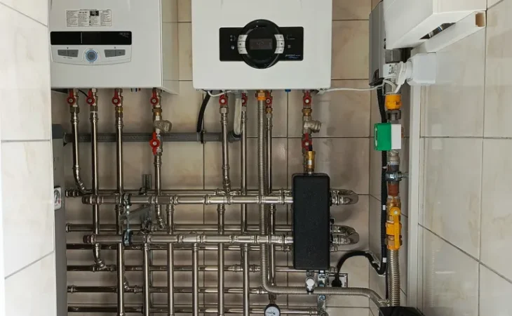 Реконструкция котельной — дом 240 м²